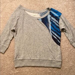 Urban Outfitters Crew Neck 3/4 Sleeve Sweatshirt